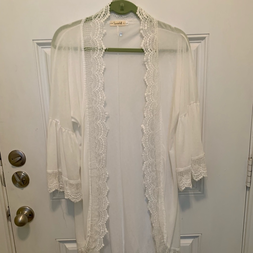 White kimono/cover up
